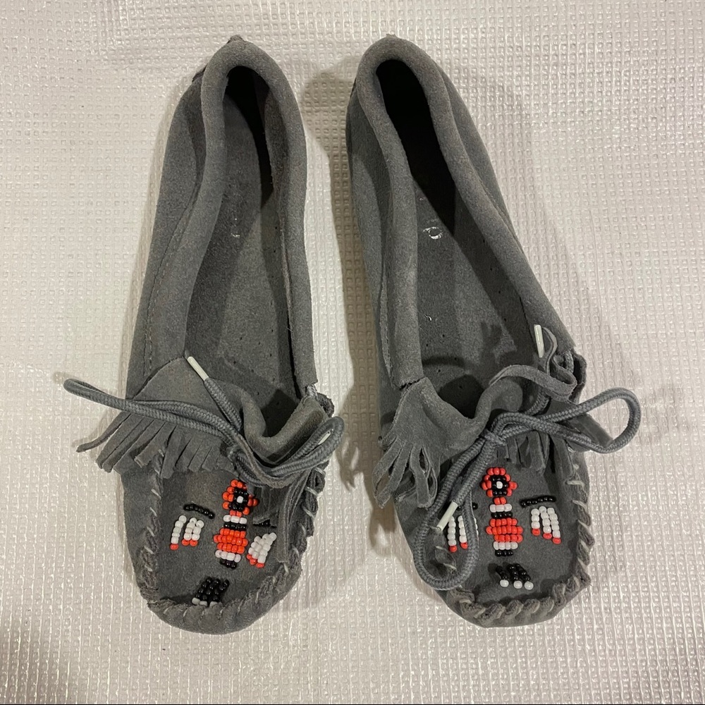 Beaded Moccasin Flat